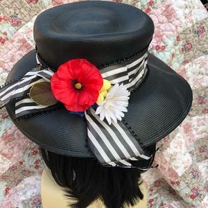 Vintage Adolfo II Hat Paris Derby NWT dead stock